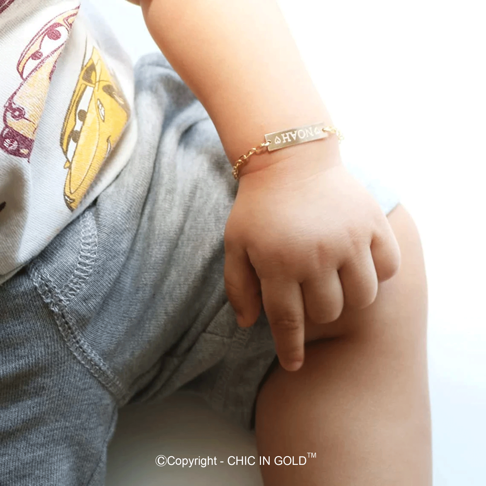 Customize Baby Bracelet Personalized Fashion Children's Gift Hand  Decoration Stainless Steel Children's Bracelet | Shopee Philippines
