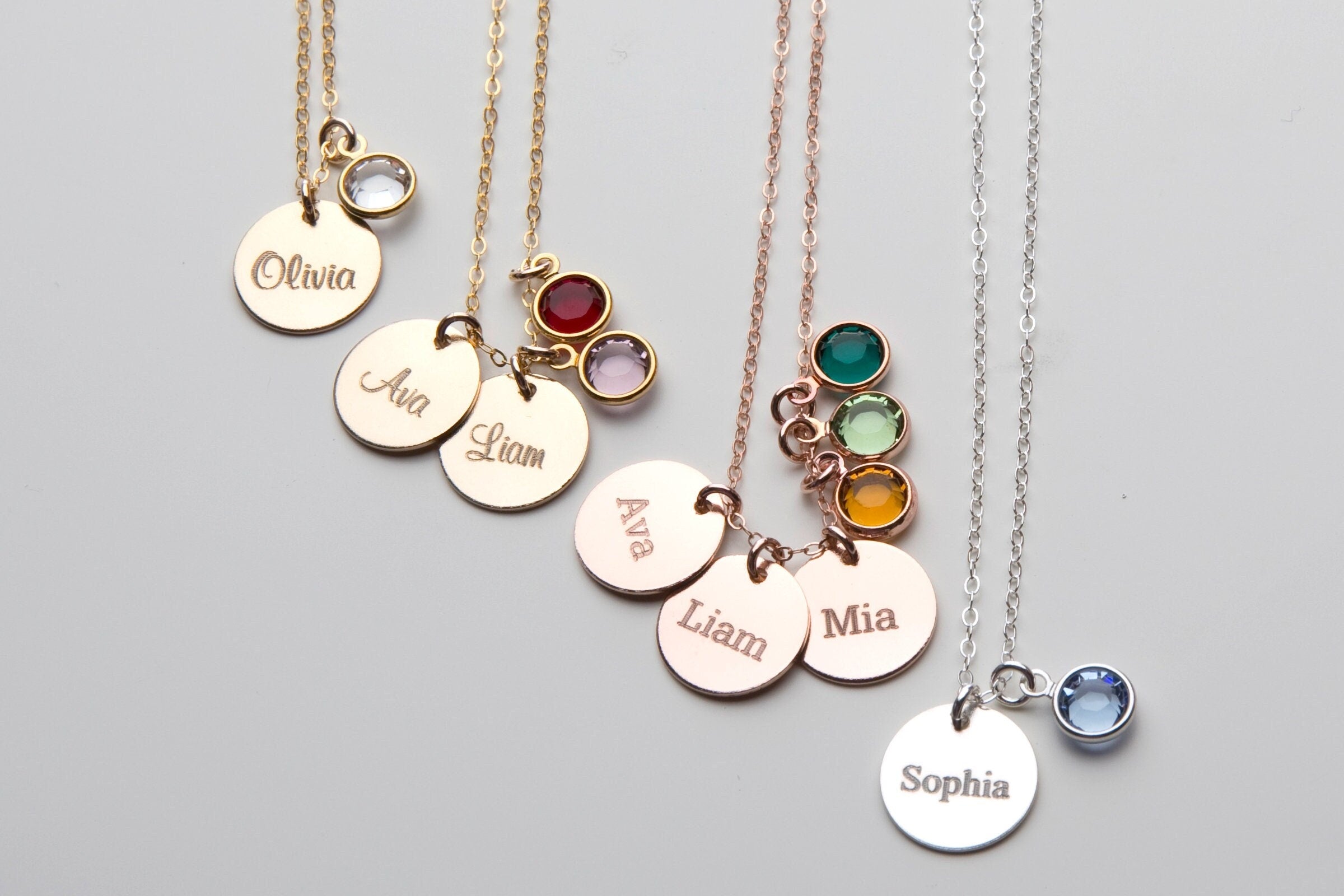 Love It Personalized Personalized Family Tree Grandma or Mom Necklace,  India | Ubuy