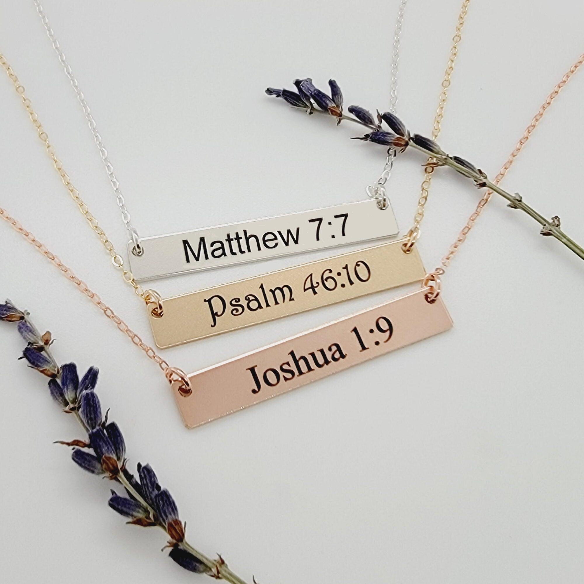 I Can Do All Things Through Christ Necklace Boho Style Bronze Jewelry for  Women, Chain 24 - Handmade Strength and Courage Bible Verse Pendant, Arrow